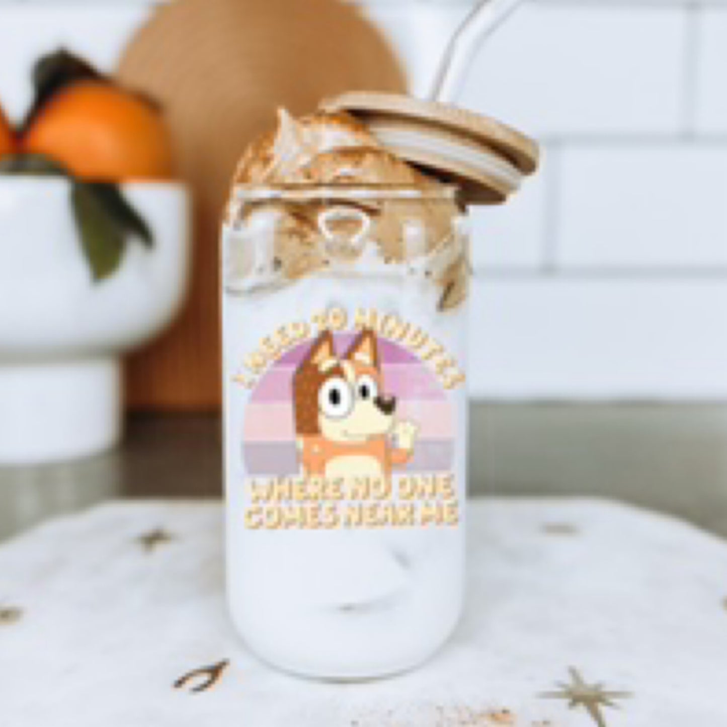 Need 20 Minutes Glass Tumbler