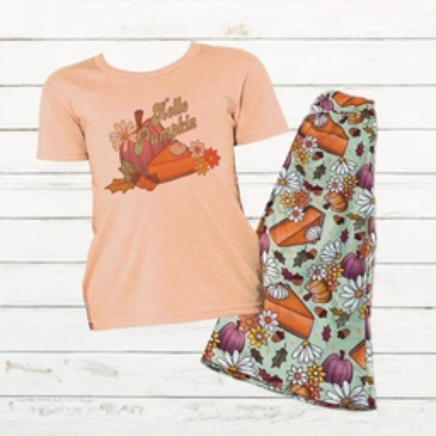 Hello Pumpkin, Wide Leg 2PC Set