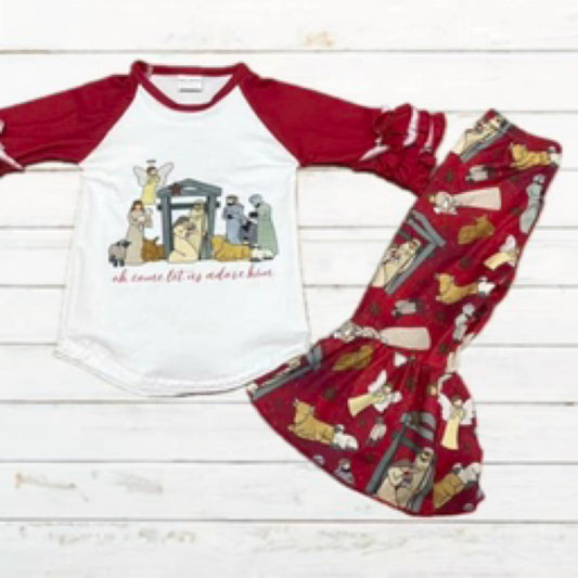 Adore Him Nativity, 2PC Set