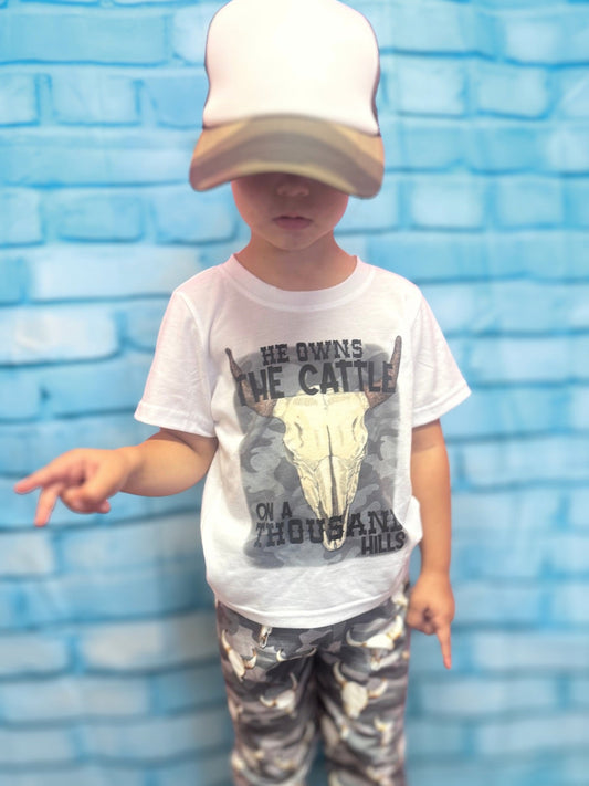 He Owns the Cattle, Boy’s 2PC Set