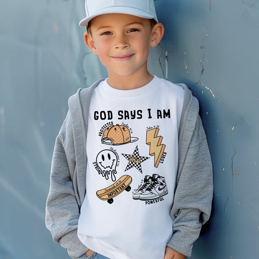 God Says I am Rad, Custom Tshirt