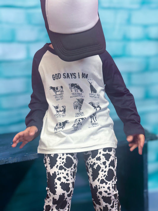 God Says I am, Unisex 2PC Set