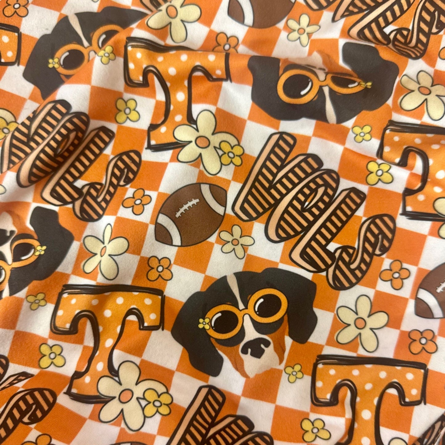 Perfectly Imperfect Scrunchies - Football Inspired