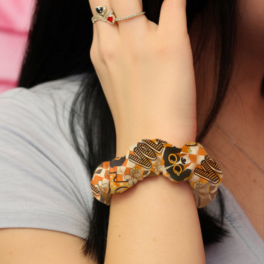 Perfectly Imperfect Scrunchies - Football Inspired