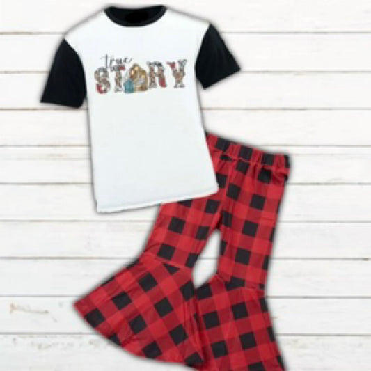 True Story Nativity, 2PC Set