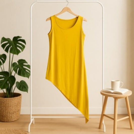 Women’s Merigold Kiss, Mustard Tank Dress